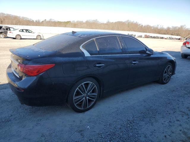 INFINITI Q50 PREMIU 2016 black  gas JN1EV7AR7GM340829 photo #4