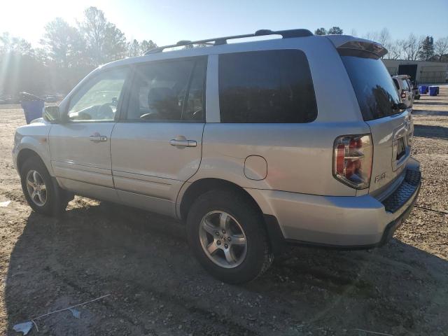 HONDA PILOT EX 2006 silver  gas 5FNYF18696B009533 photo #3