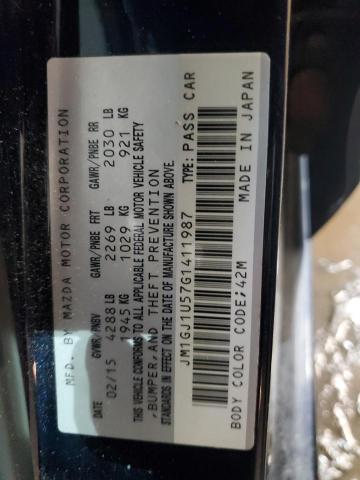 2016 MAZDA 6 SPORT - JM1GJ1U57G1411987