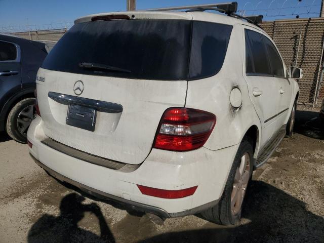 MERCEDES-BENZ ML 350 2011 white  gas 4JGBB5GB1BA626530 photo #4