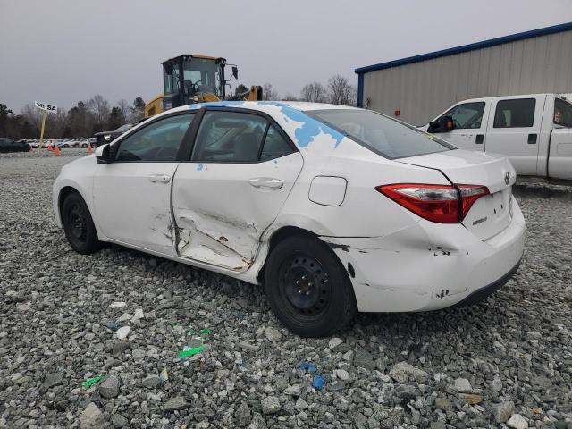 TOYOTA COROLLA L 2015 white sedan 4d gas 2T1BURHE5FC387421 photo #3