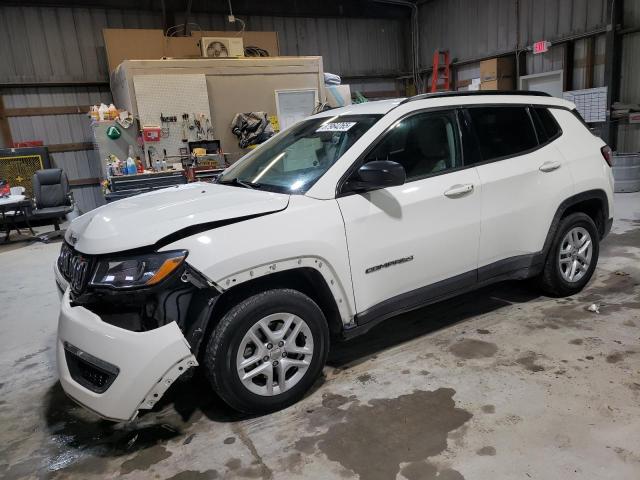 JEEP COMPASS SP 2019 white  gas 3C4NJCAB0KT836420 photo #1