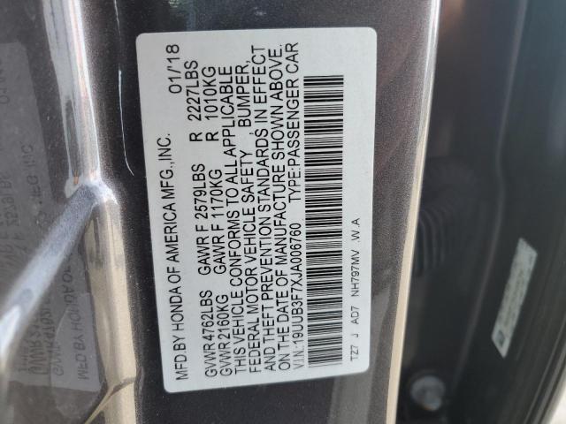 2018 ACURA TLX ADVANC 19UUB3F7XJA006760