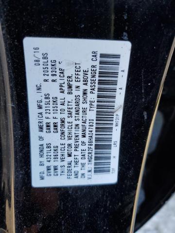 2017 HONDA ACCORD EXL - 1HGCR2F86HA047830