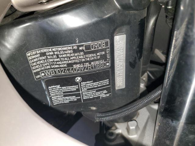 2009 BMW F800ST WB10244059ZR11880