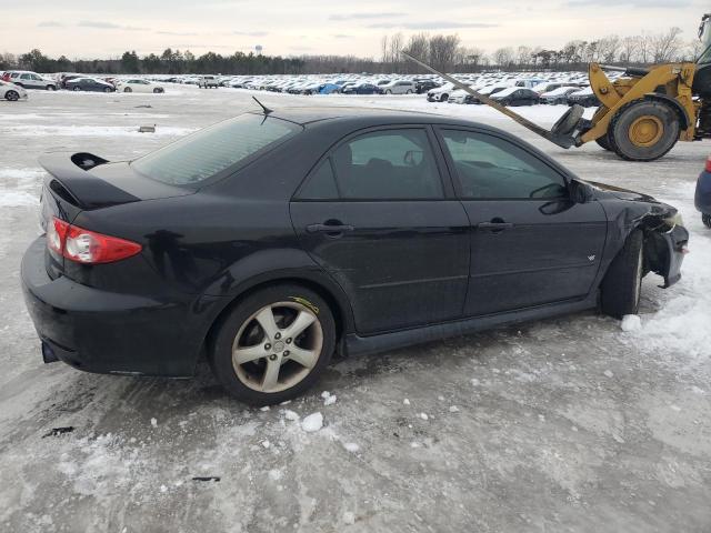 MAZDA 6 S 2005 black  gas 1YVHP80D155M71207 photo #4