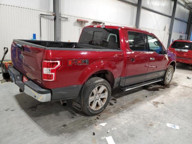 FORD F150 SUPER 2018 red  gas 1FTEW1EG9JKE58545 photo #4