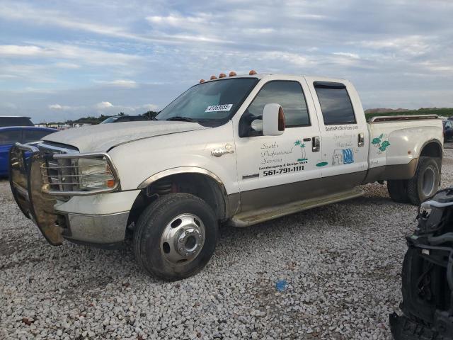 FORD F350 SUPER 2005 white  diesel 1FTWW33P65EB66231 photo #1