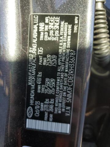2024 HYUNDAI TUCSON SEL - 5NMJFCDE2RH336787