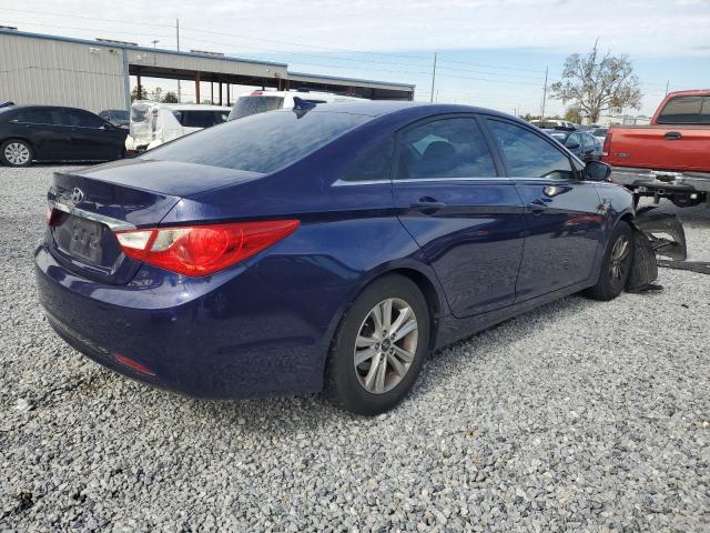 HYUNDAI SONATA 2011 blue  gas 5NPEB4AC8BH221559 photo #4