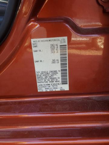 2021 NISSAN ALTIMA SR - 1N4BL4CV0MN330282