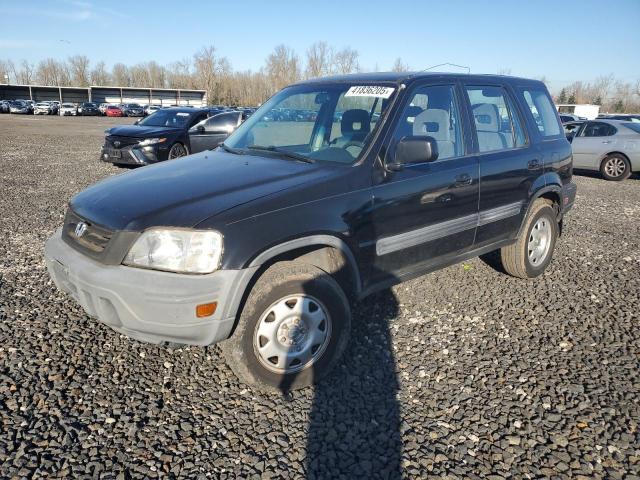 HONDA CR-V LX 1997 black  gas JHLRD1848VC053367 photo #1