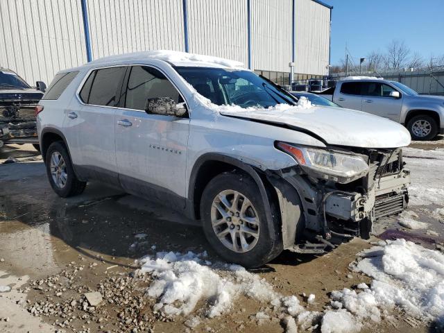 Vin: 1gnerfkw6kj176281, lot: 88249825, chevrolet traverse ls 20194