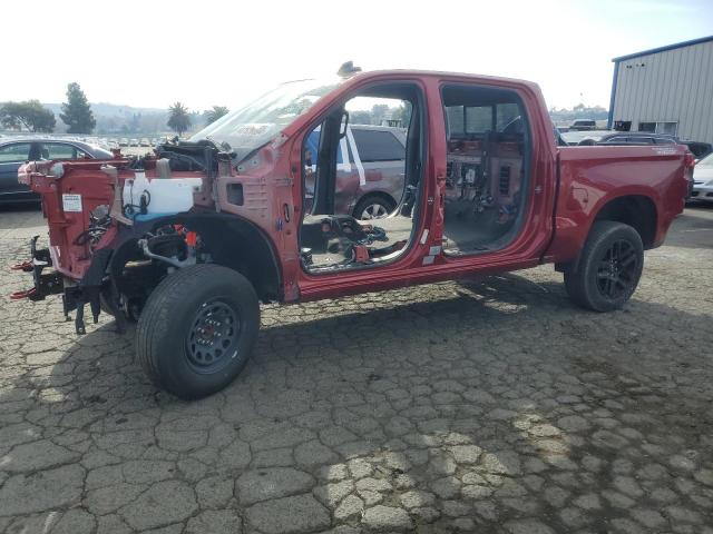 CHEVROLET SILVERADO 2024 red  gas 3GCUDFED1RG120774 photo #1