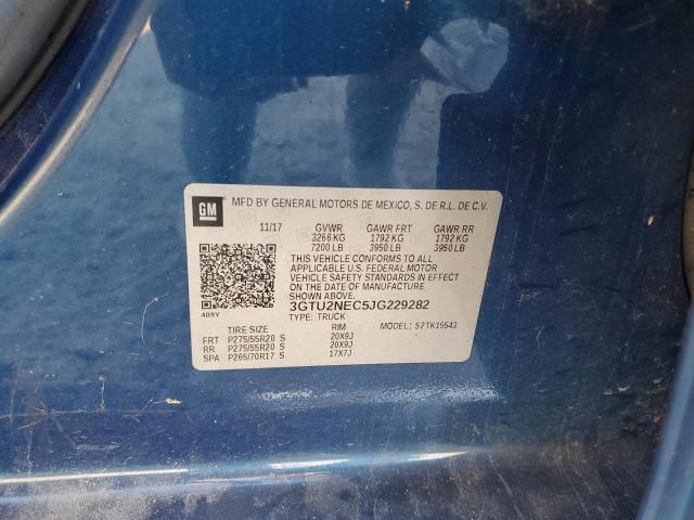 2018 GMC SIERRA K15 - 3GTU2NEC5JG229282