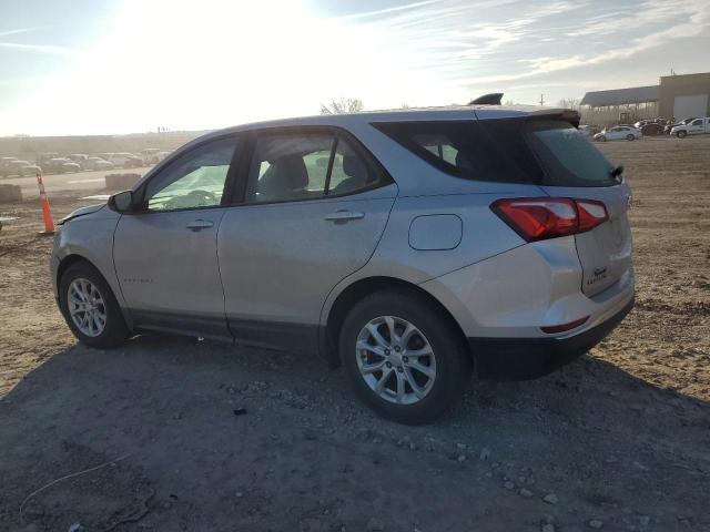 CHEVROLET EQUINOX LS 2018 silver  gas 2GNAXHEV6J6154974 photo #3