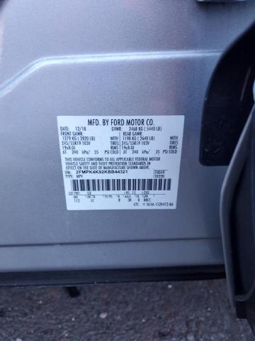 2019 FORD EDGE TITAN 2FMPK4K92KBB44321
