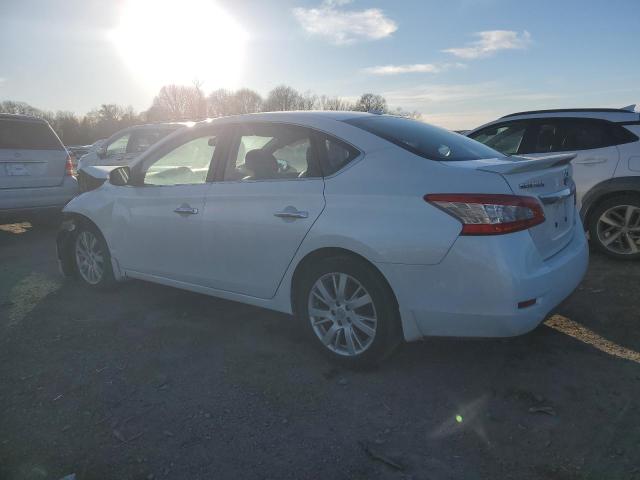 NISSAN SENTRA S 2013 white  gas 3N1AB7AP1DL757049 photo #3