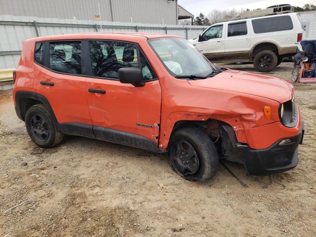 Vin: zaccjbab9jpj46475, lot: 41775175, jeep renegade sport 20184