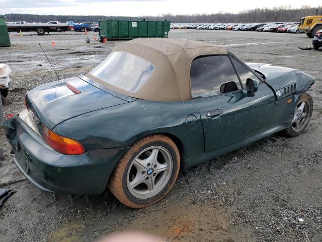 BMW Z3 1.9 1996 green converti gas 4USCH7329TLB71714 photo #4