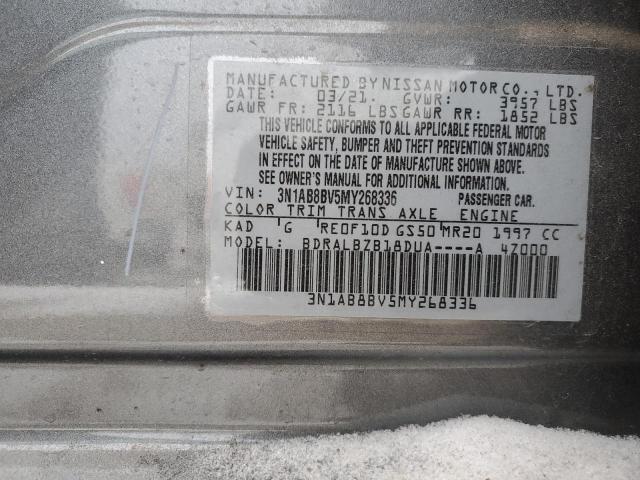 2021 NISSAN SENTRA S - 3N1AB8BV5MY268336