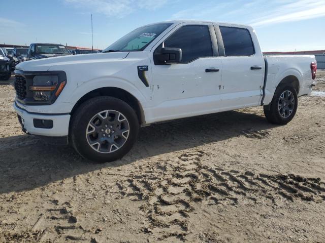 FORD F150 STX 2024 white  gas 1FTEW2KP8RKE49616 photo #1