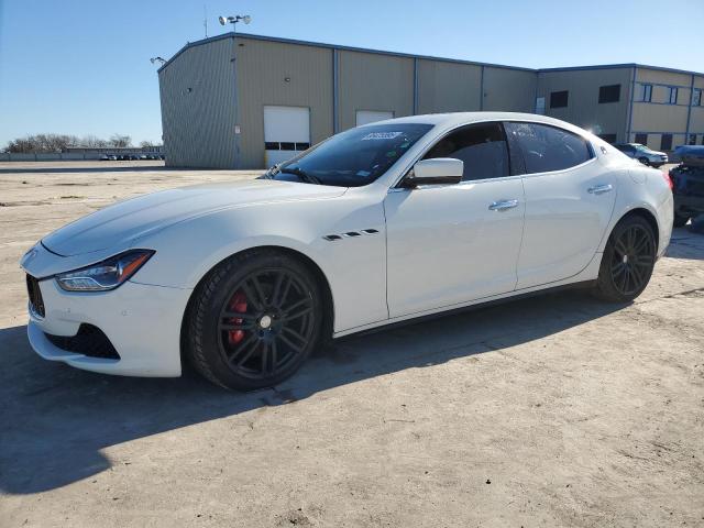 MASERATI GHIBLI S 2015 white sedan 4d gas ZAM57RTA4F1134129 photo #1