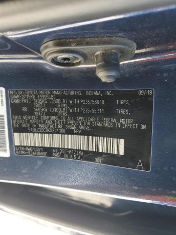 2019 TOYOTA SIENNA SE 5TDEZ3DC8KS214106