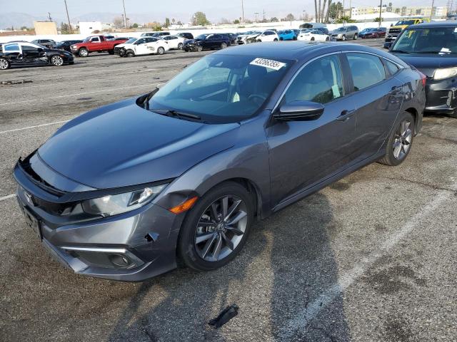 HONDA CIVIC EX 2020 gray  gas 19XFC1F36LE201034 photo #1