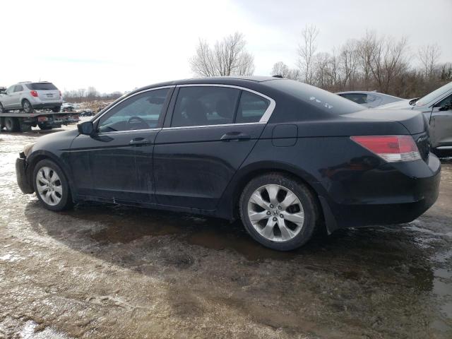 HONDA ACCORD EXL 2008 black  gas JHMCP26848C033772 photo #3