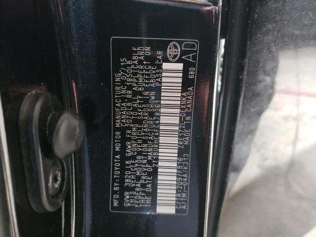 2015 TOYOTA COROLLA L - 2T1BURHE4FC478261