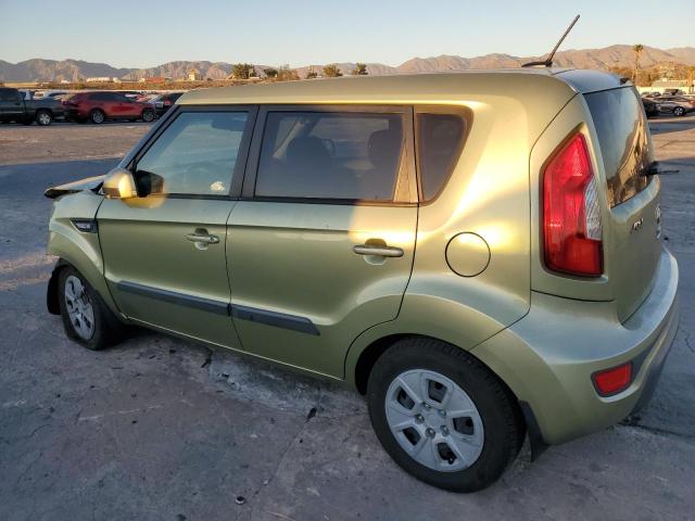 KIA SOUL 2013 green  gas KNDJT2A58D7589362 photo #3