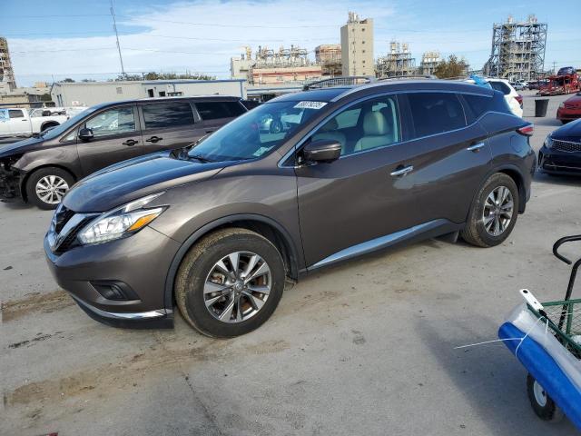 NISSAN MURANO S 2015 gray  gas 5N1AZ2MG2FN279505 photo #1