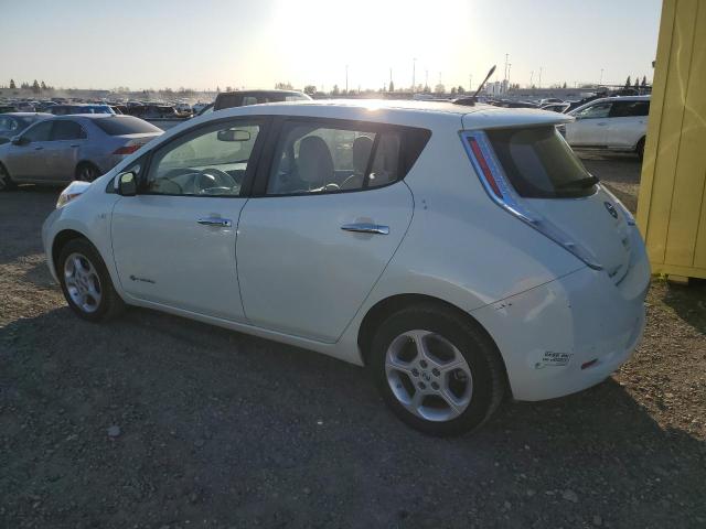 NISSAN LEAF SV 2011 white  electric JN1AZ0CP3BT004857 photo #4