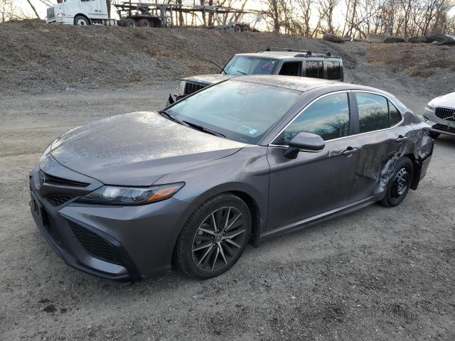 TOYOTA CAMRY SE 2021 gray  gas 4T1T11BK1MU024395 photo #1