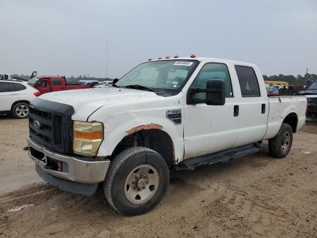 FORD F250 SUPER 2009 white crew pic gas 1FTSW21599EA53714 photo #3