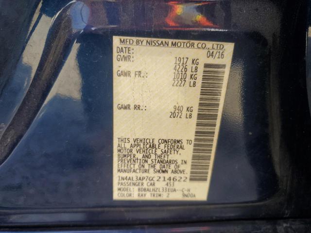 2016 NISSAN ALTIMA 2.5 1N4AL3AP7GC214622