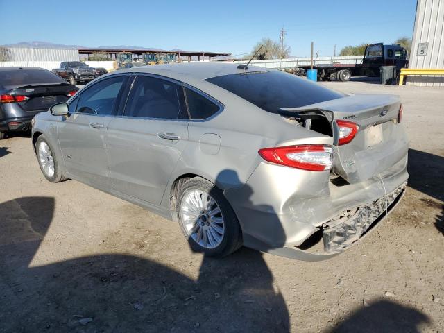 FORD FUSION SE 2016 tan  hybrid engine 3FA6P0PU4GR157416 photo #3