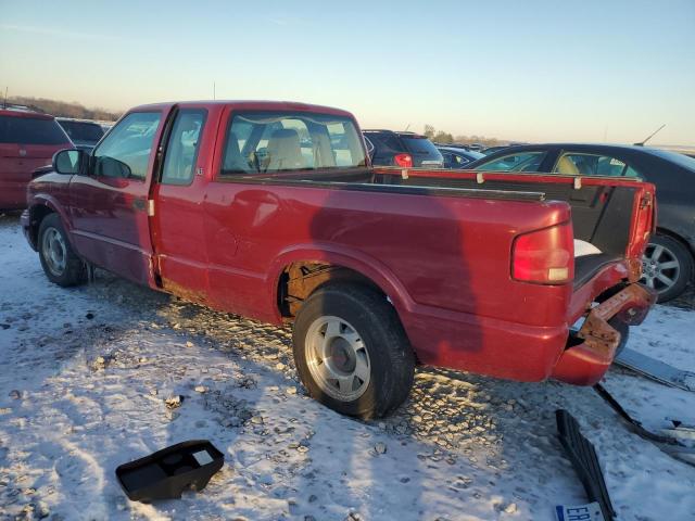 GMC SONOMA 2000 burgundy club cab flexible fuel 1GTCS1957Y8215299 photo #3