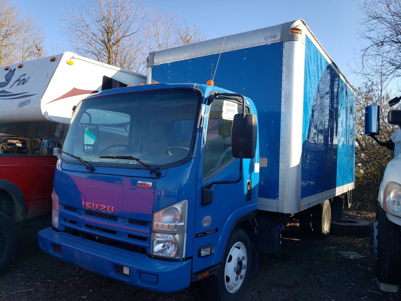  Salvage Isuzu Nqr