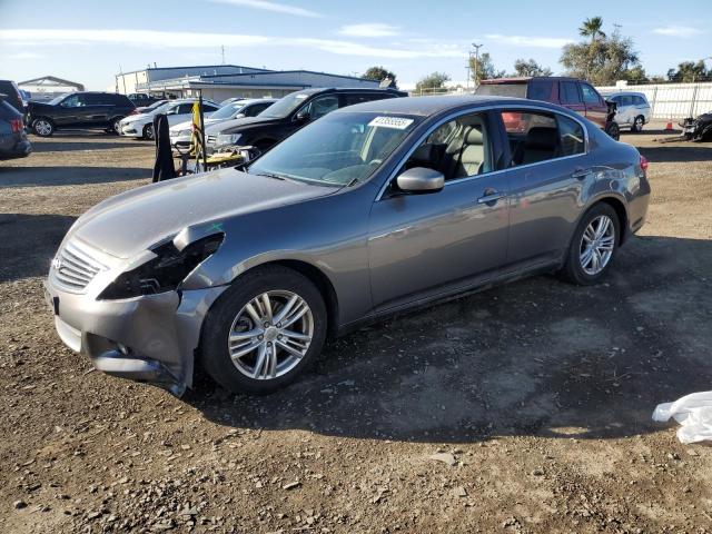 INFINITI G25 BASE 2012 gray  gas JN1DV6AP5CM812167 photo #1