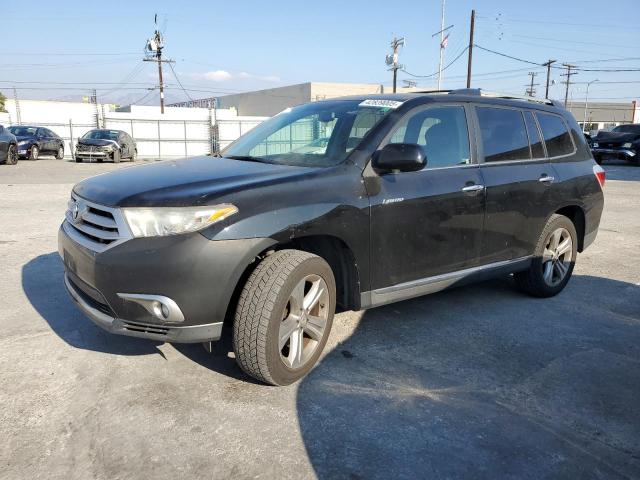 TOYOTA HIGHLANDER 2012 black 4dr spor gas 5TDYK3EH8CS075916 photo #1