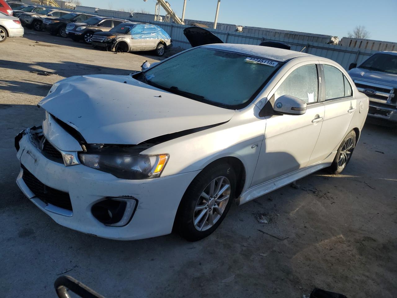 Lot #3255663524 2016 MITSUBISHI LANCER ES