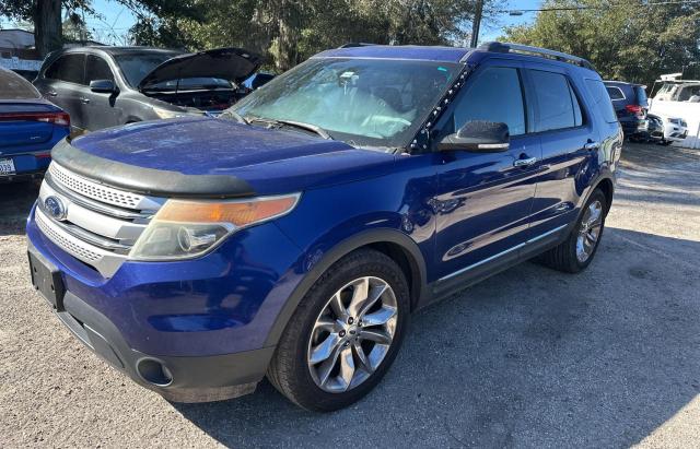 FORD EXPLORER X 2014 blue 4dr spor gas 1FM5K7D84EGC55544 photo #3