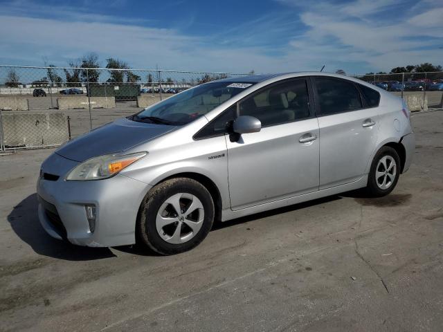 TOYOTA PRIUS 2012 silver  hybrid engine JTDKN3DU7C5456612 photo #1