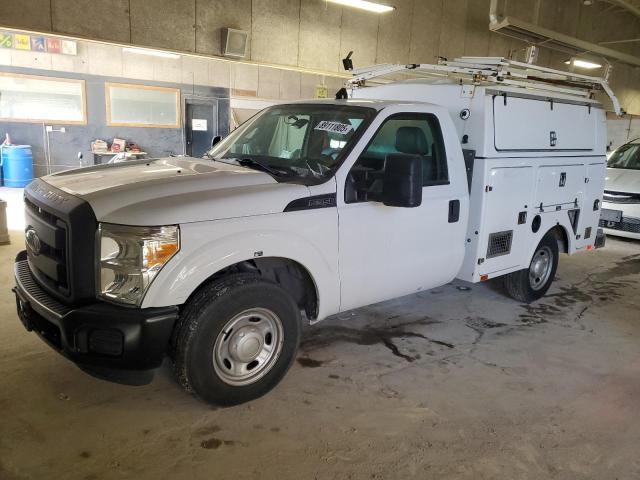 FORD F350 SUPER 2013 white  compressed natural gas 1FDRF3A63DEB92142 photo #1