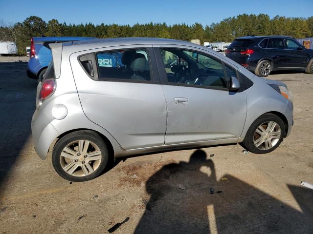 CHEVROLET SPARK 1LT 2014 silver hatchbac gas KL8CD6S94EC437952 photo #4