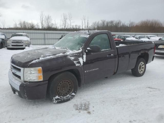 CHEVROLET SILVERADO 2008 black  gas 1GCEC14X18Z164245 photo #1