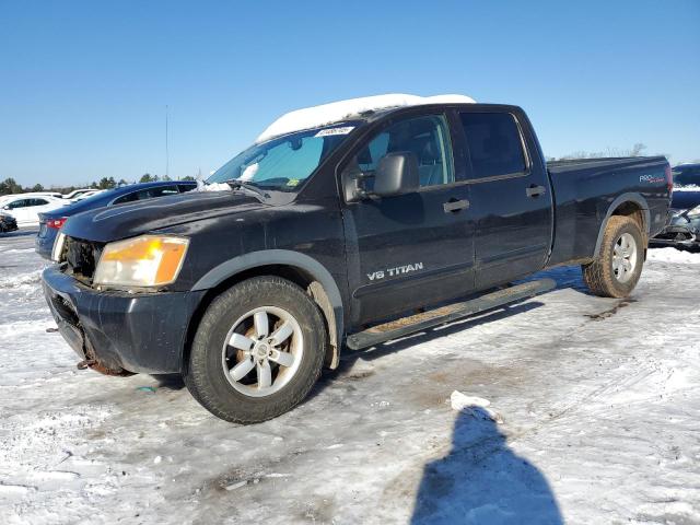 NISSAN TITAN XE 2008 black  gas 1N6AA07F78N306622 photo #1