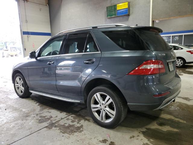 MERCEDES-BENZ ML 350 BLU 2014 blue  diesel 4JGDA2EB5EA400718 photo #3